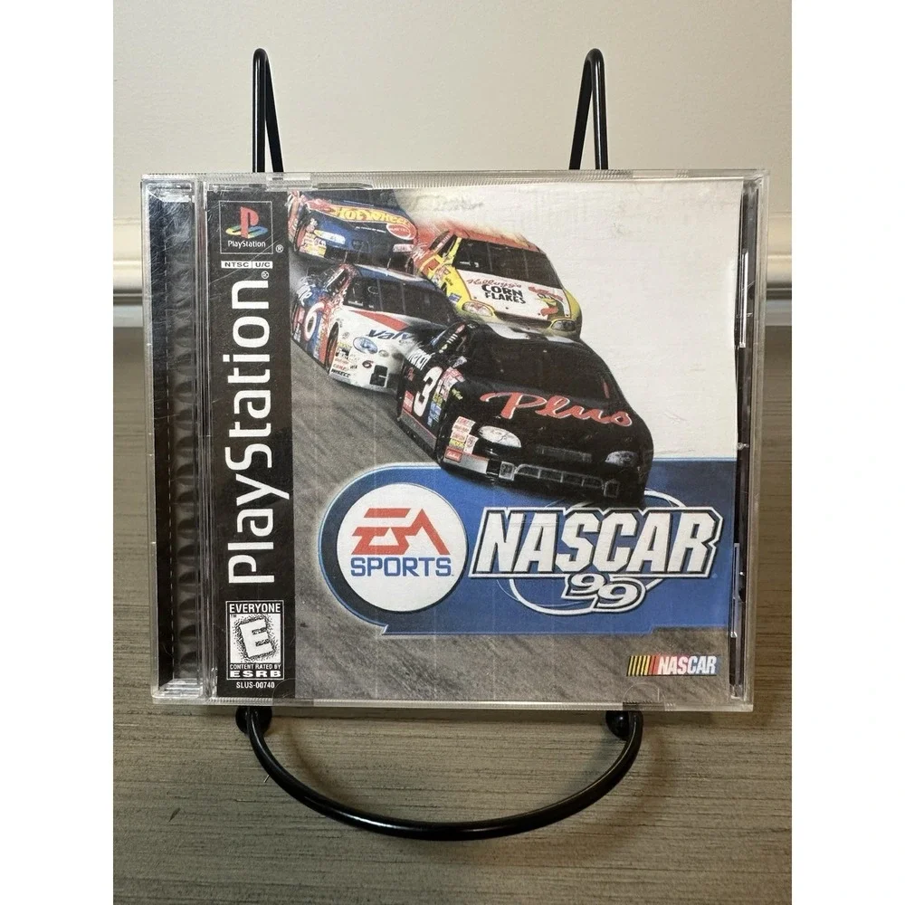 PS1 NASCAR Games Lot‎ - NASCAR 98 CIB, NASCAR 99 (No Manual), NASCAR 2001 CIB